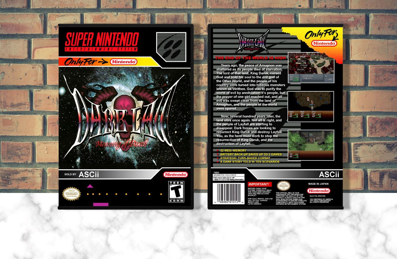 Dark Law: Meaning Of Death, Case Color: DARK GREY (OEM DS CASE COLOR)