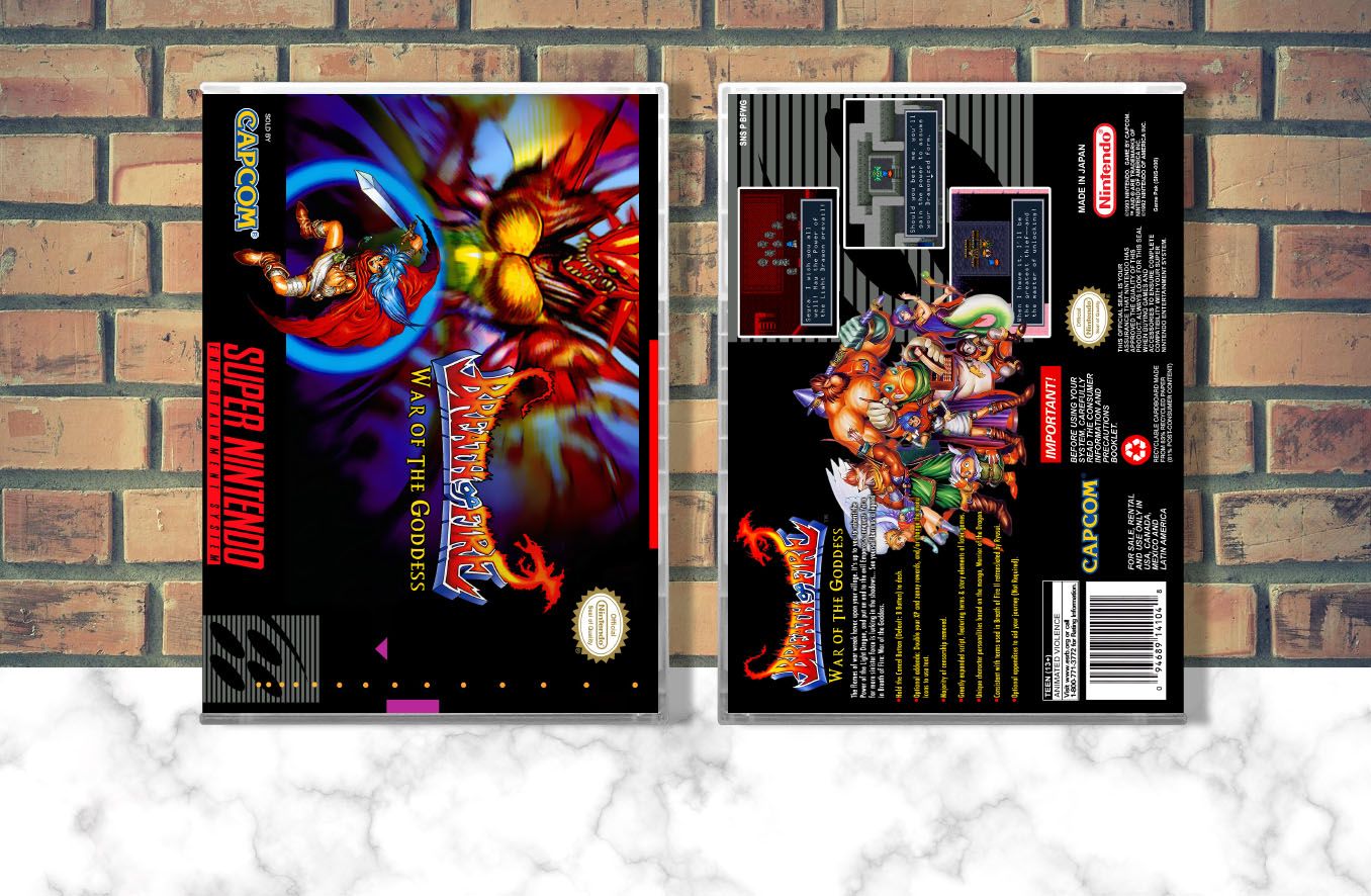 Breath of Fire: War of the Goddess, Case Color: CLEAR (Transparent)