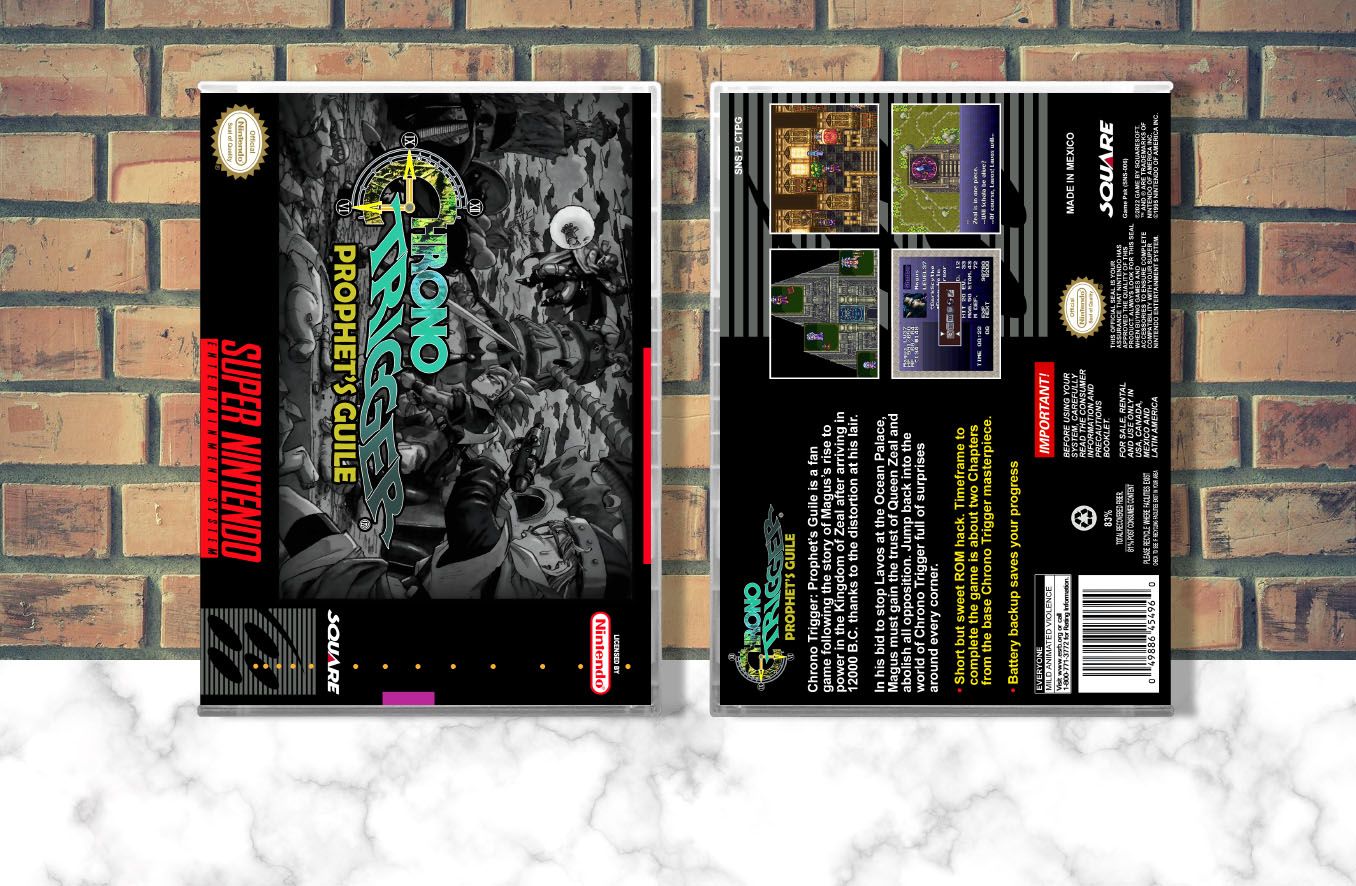 Chrono Trigger: Prophet&#39;s Guile, Case Color: CLEAR (Transparent)
