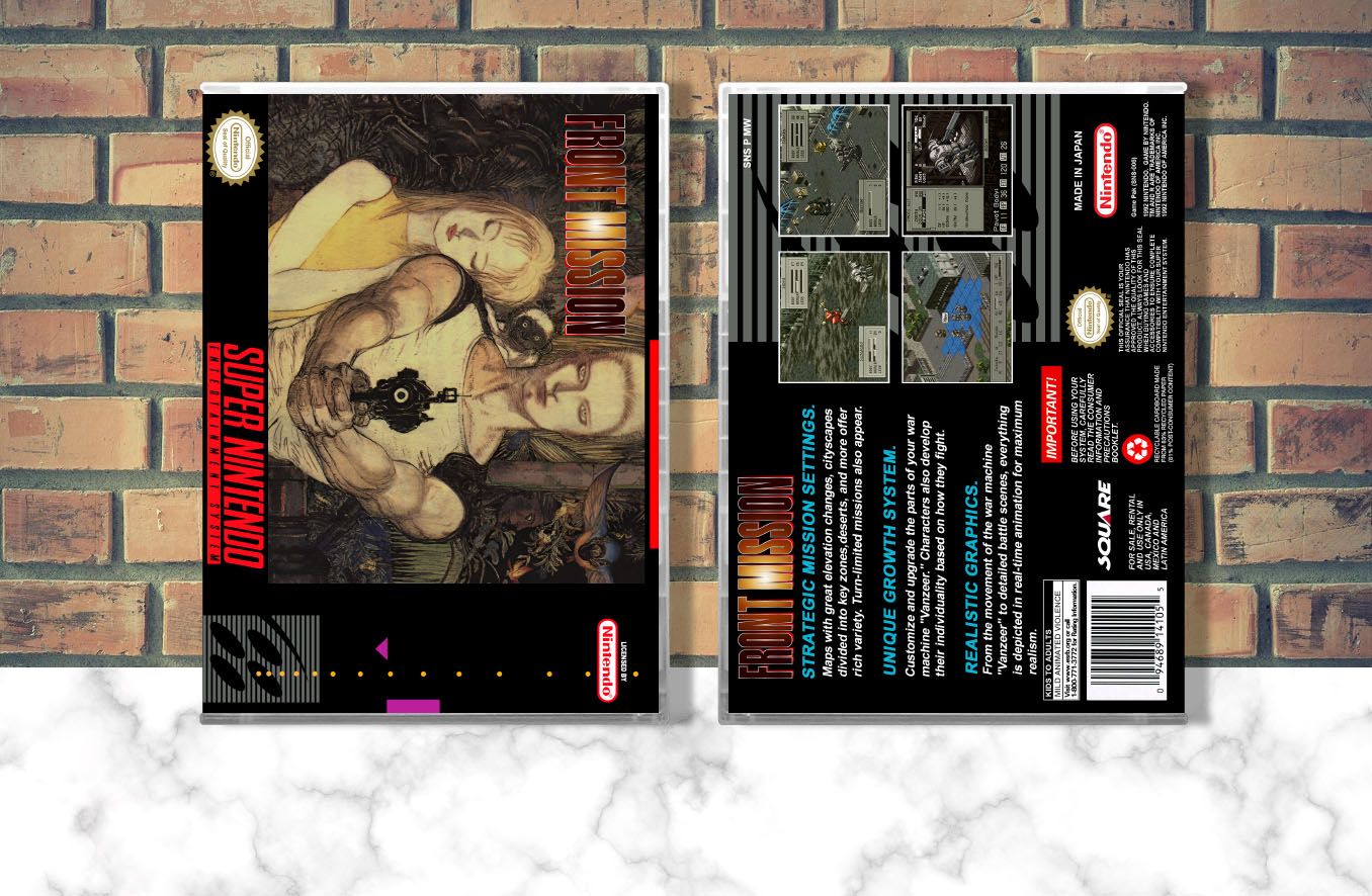 Front Mission, Case Color: CLEAR (Transparent)