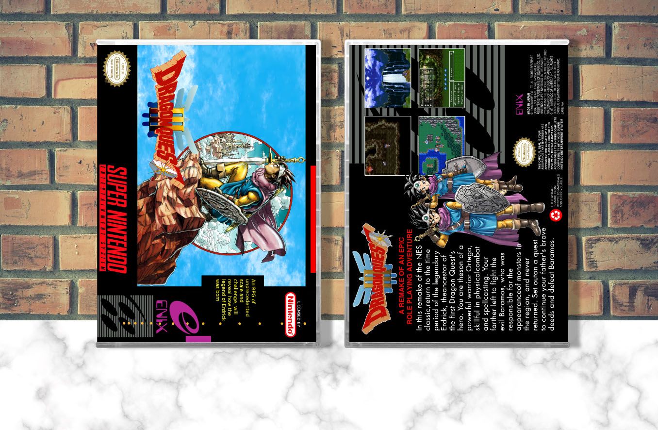 Dragon Quest III, Case Color: CLEAR (Transparent)