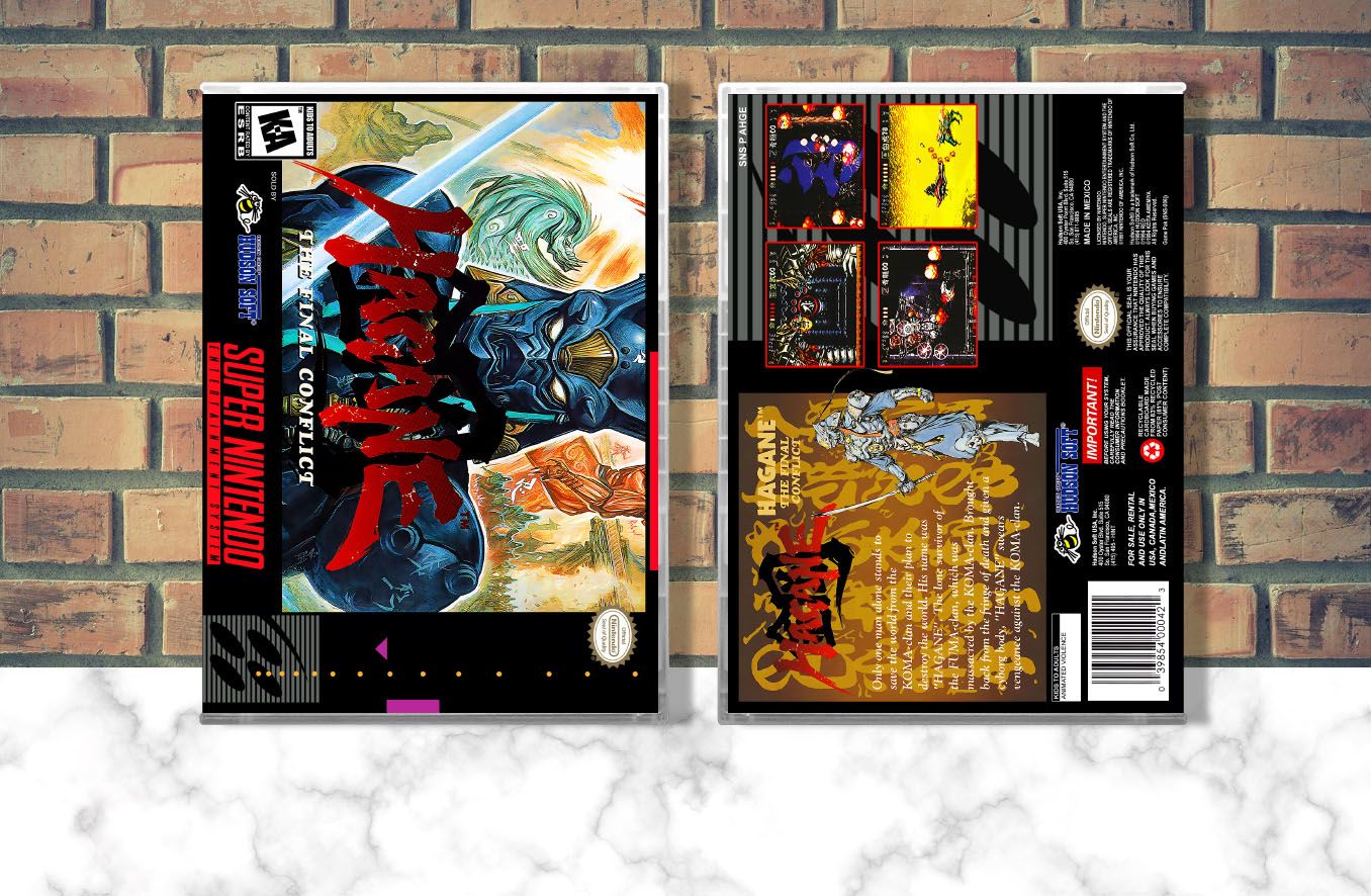 Hagane: The Final Conflict, Case Color: CLEAR (Transparent)