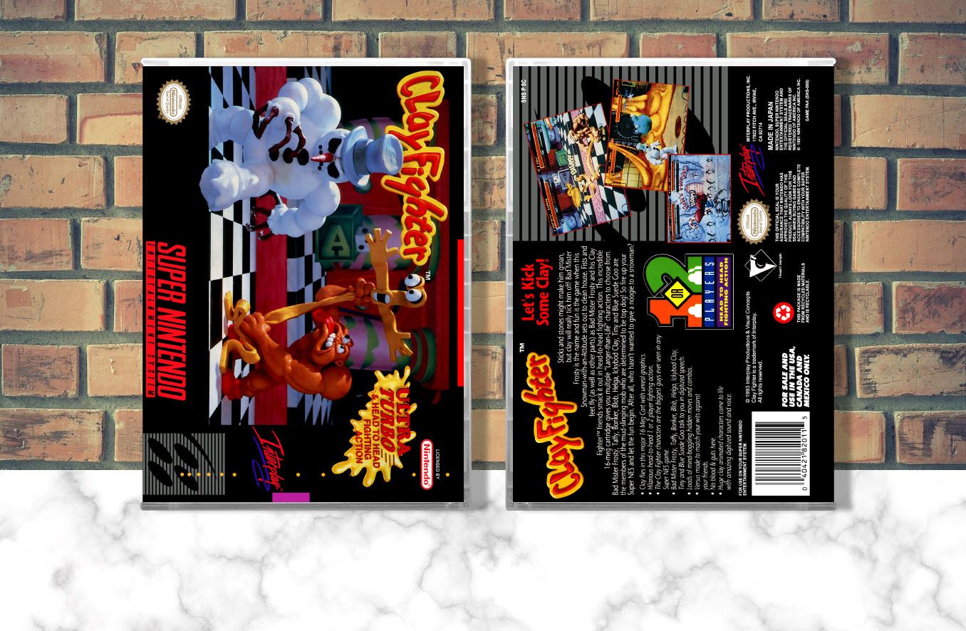 Clay Fighter, Case Color: CLEAR (Transparent)