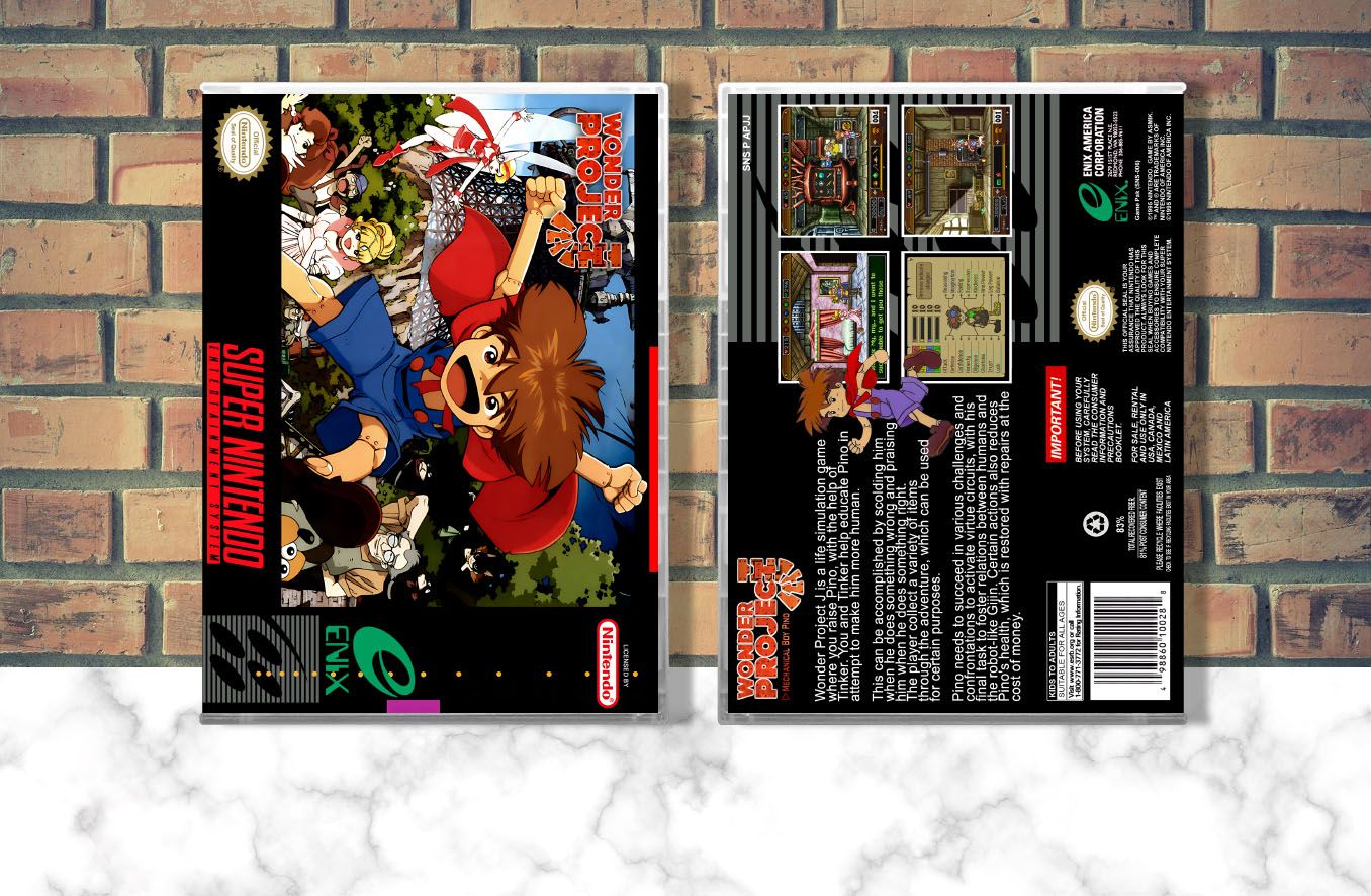 Wonder Project J: Mechanical Boy Pino, Case Color: CLEAR (Transparent)