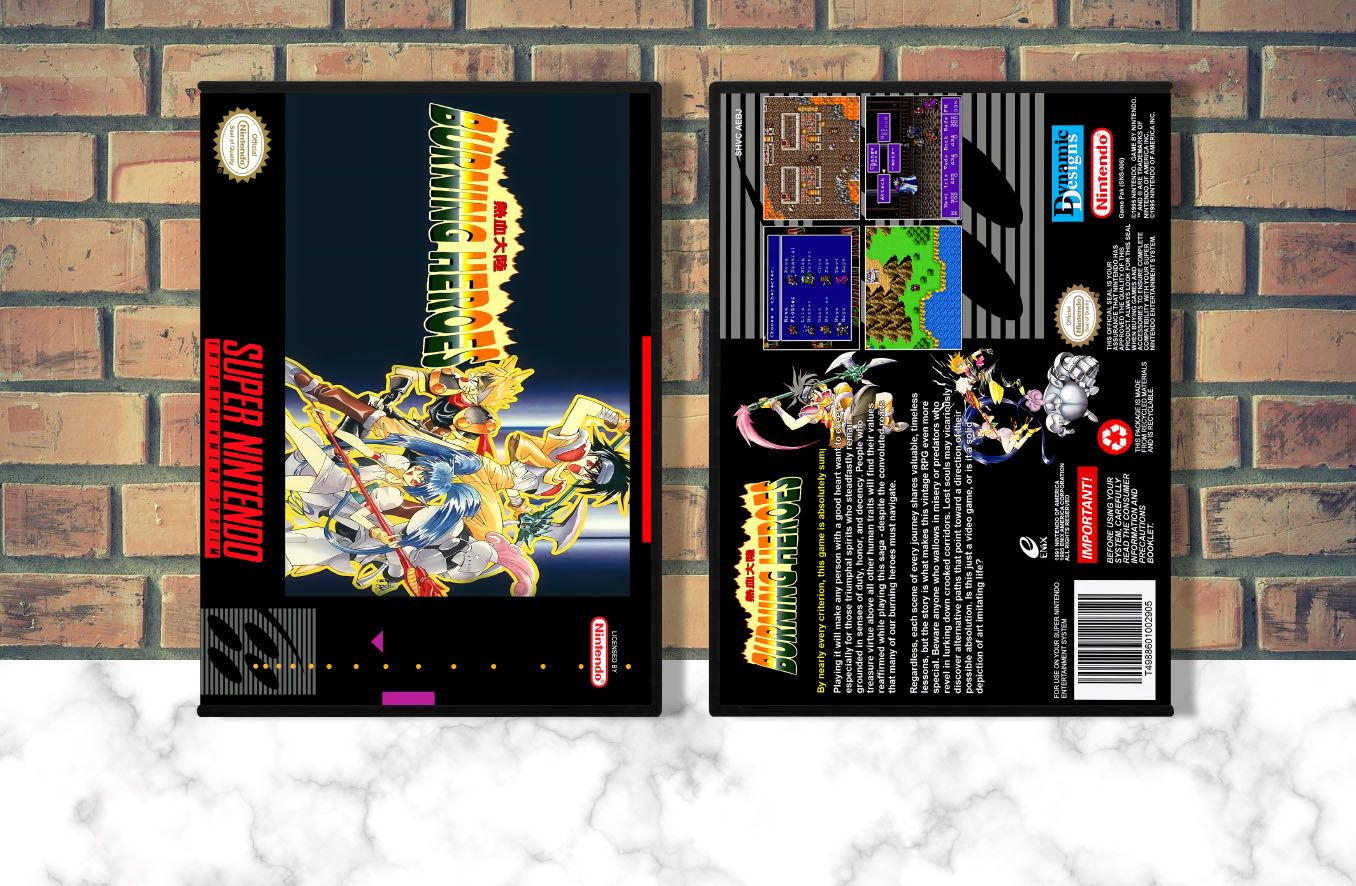 Burning Heroes, Case Color: DARK GREY (OEM DS CASE COLOR)