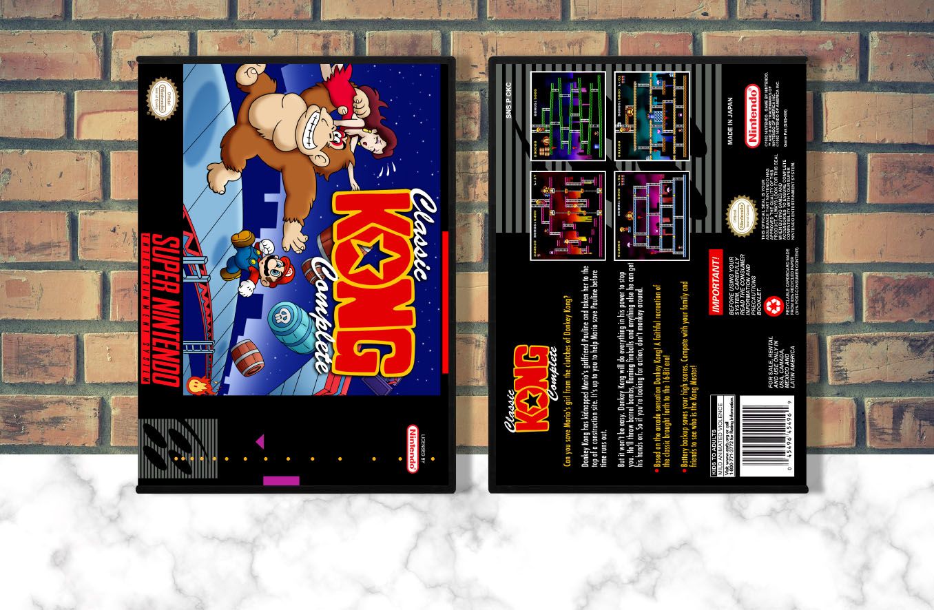 Classic Kong Complete, Case Color: DARK GREY (OEM DS CASE COLOR)