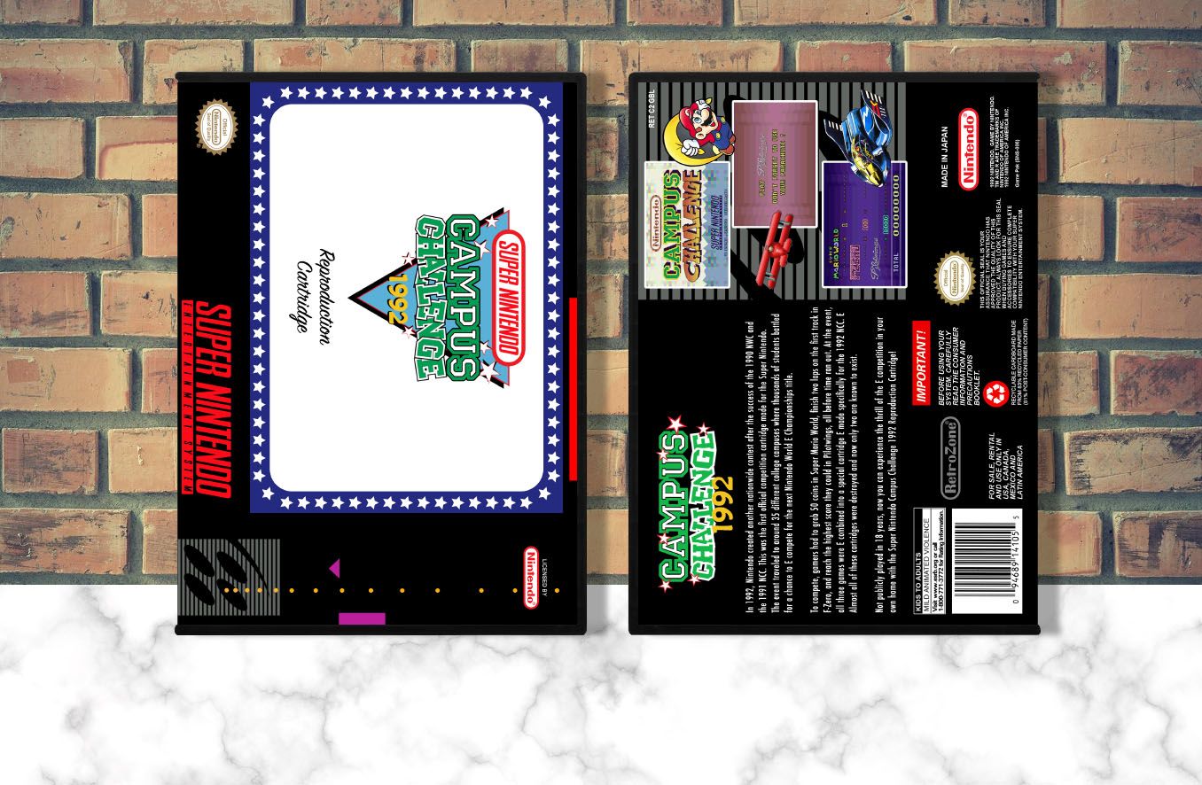 Campus Challenge 1992 (Retrozone), Case Color: DARK GREY (OEM DS CASE COLOR)