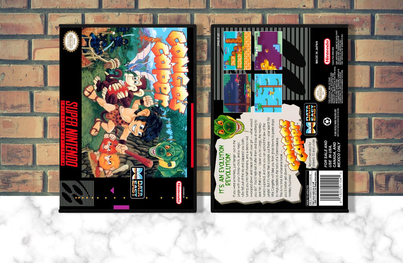 Congo's Caper, Case Color: DARK GREY (OEM DS CASE COLOR)