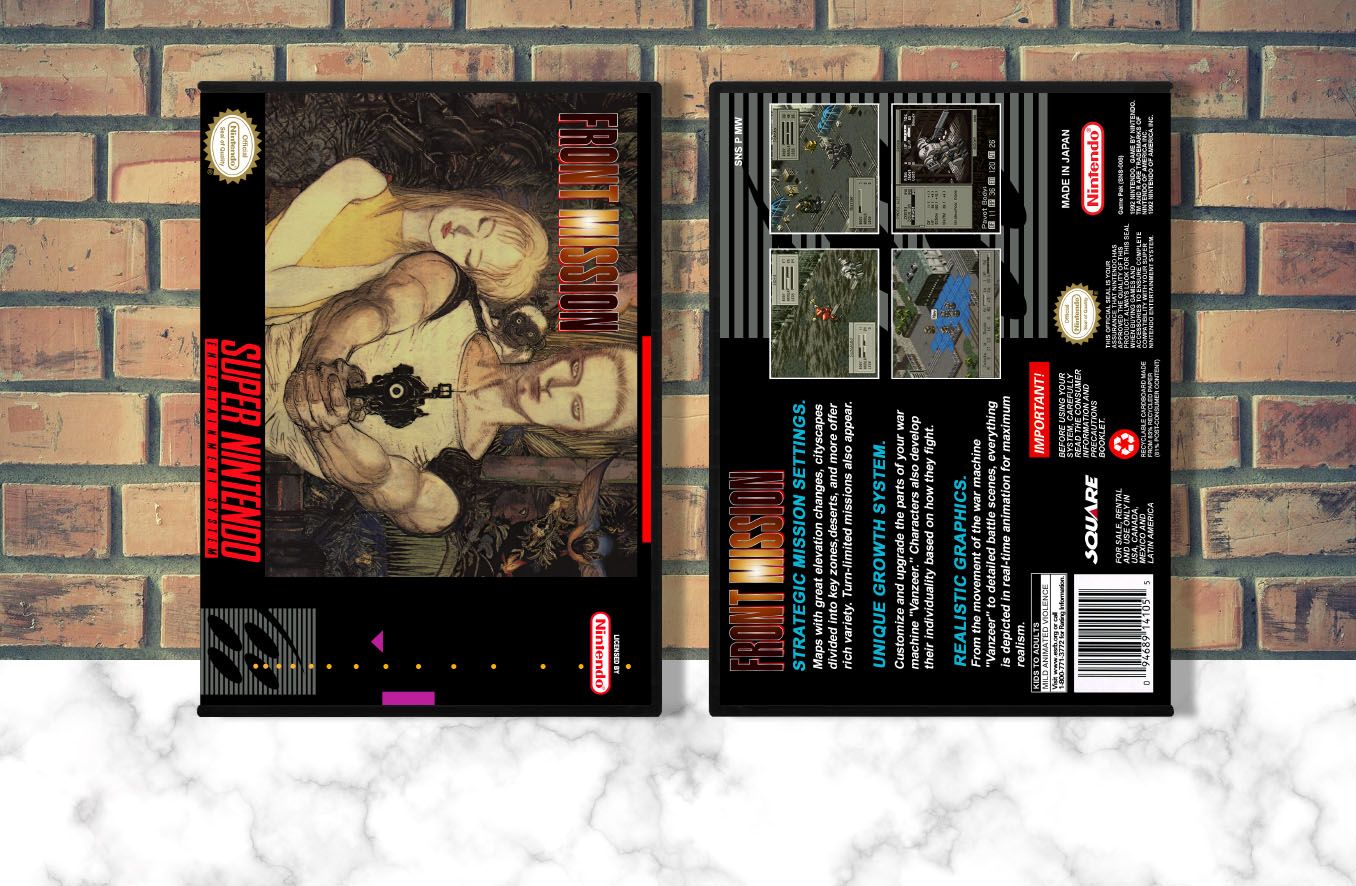 Front Mission, Case Color: DARK GREY (OEM DS CASE COLOR)