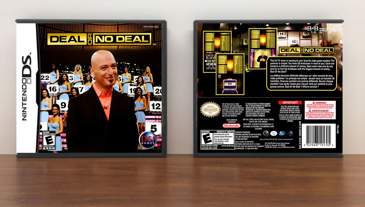 Deal or No Deal, Case Color: DARK GREY (OEM DS CASE COLOR)