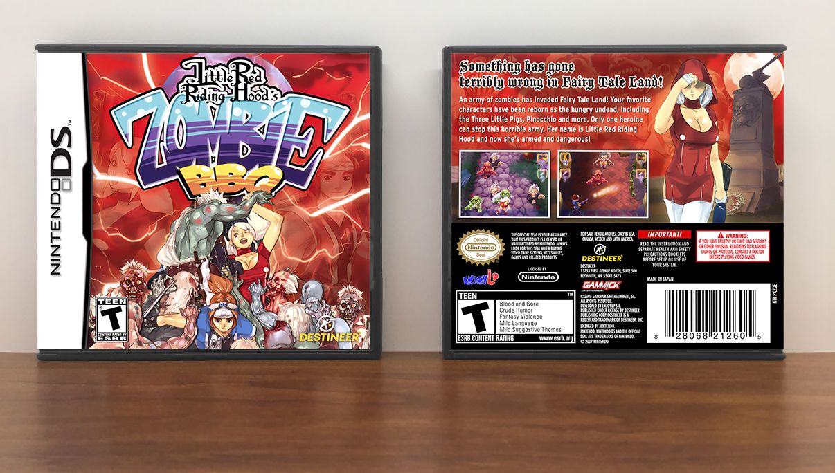 Little Red Riding Hood&#39;s Zombie BBQ, Case Color: DARK GREY (OEM DS CASE COLOR)
