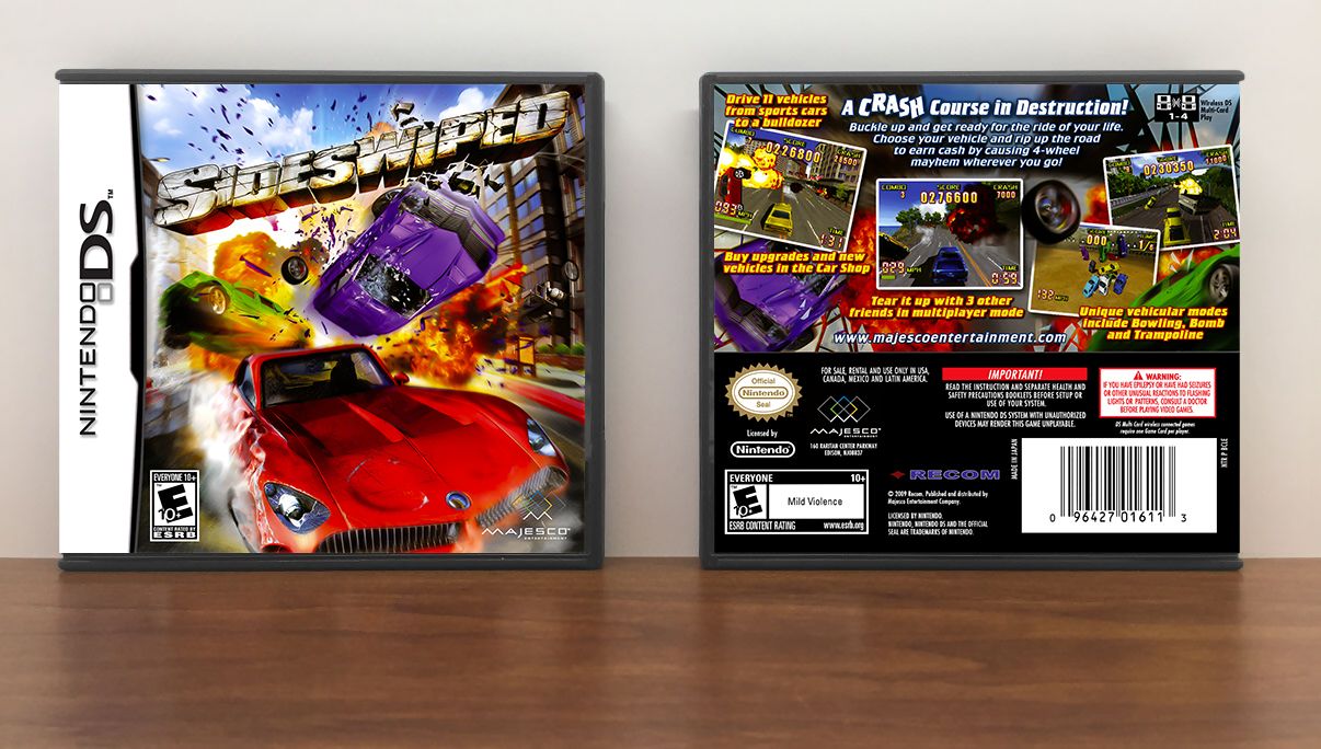 Sideswiped, Case Color: DARK GREY (OEM DS CASE COLOR)