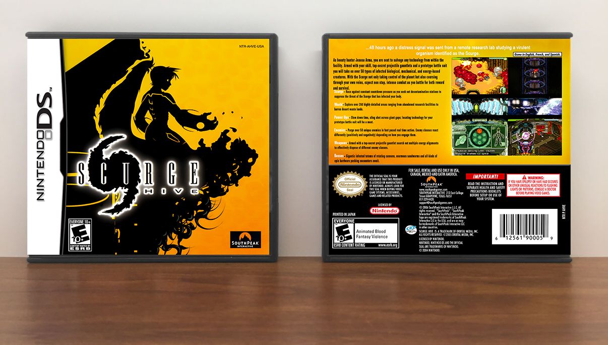 Scurge: Hive, Case Color: DARK GREY (OEM DS CASE COLOR)