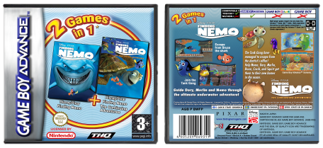 2 Games in 1: Finding Nemo &amp; Finding Nemo The Continuing Adventures (PAL)