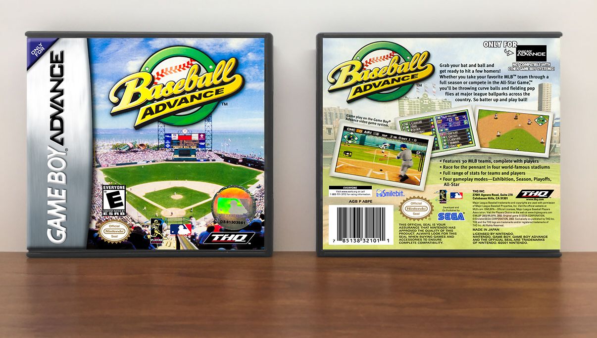 Baseball Advance, Artwork Spine Color: Chrome