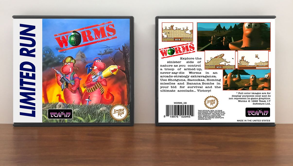 Worms (Limited Run), Artwork Spine Color: Chrome