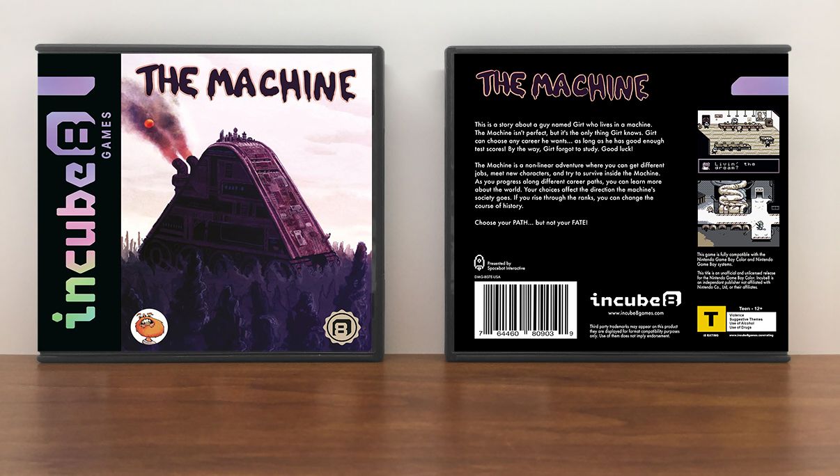 Machine, The, Artwork Spine Color: Chrome
