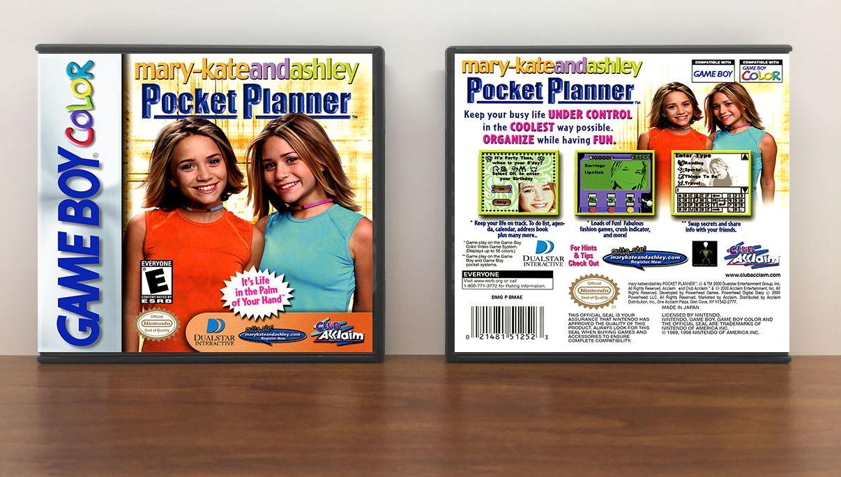 Mary-Kate &amp; Ashley: Pocket Planner, Artwork Spine Color: Chrome
