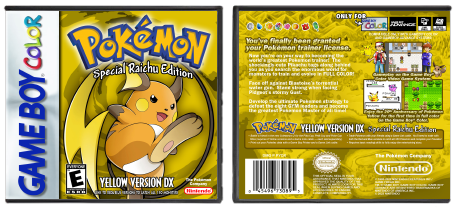 Pokemon Yellow Version DX: Special Raichu Edition