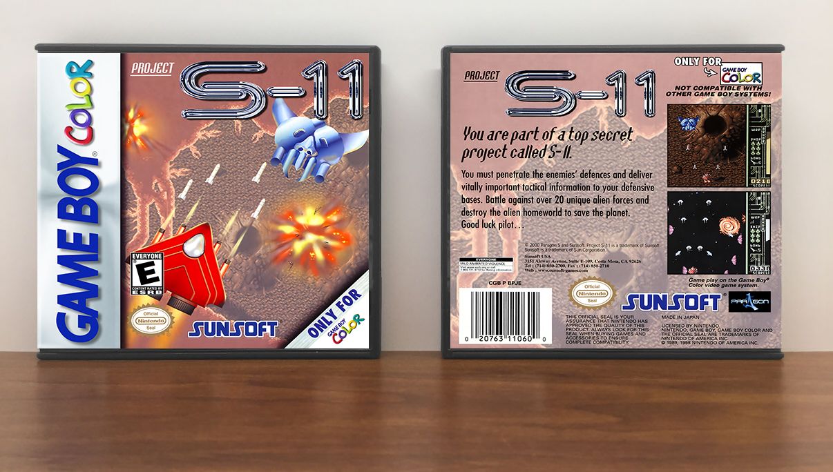Project S-11, Artwork Spine Color: Chrome