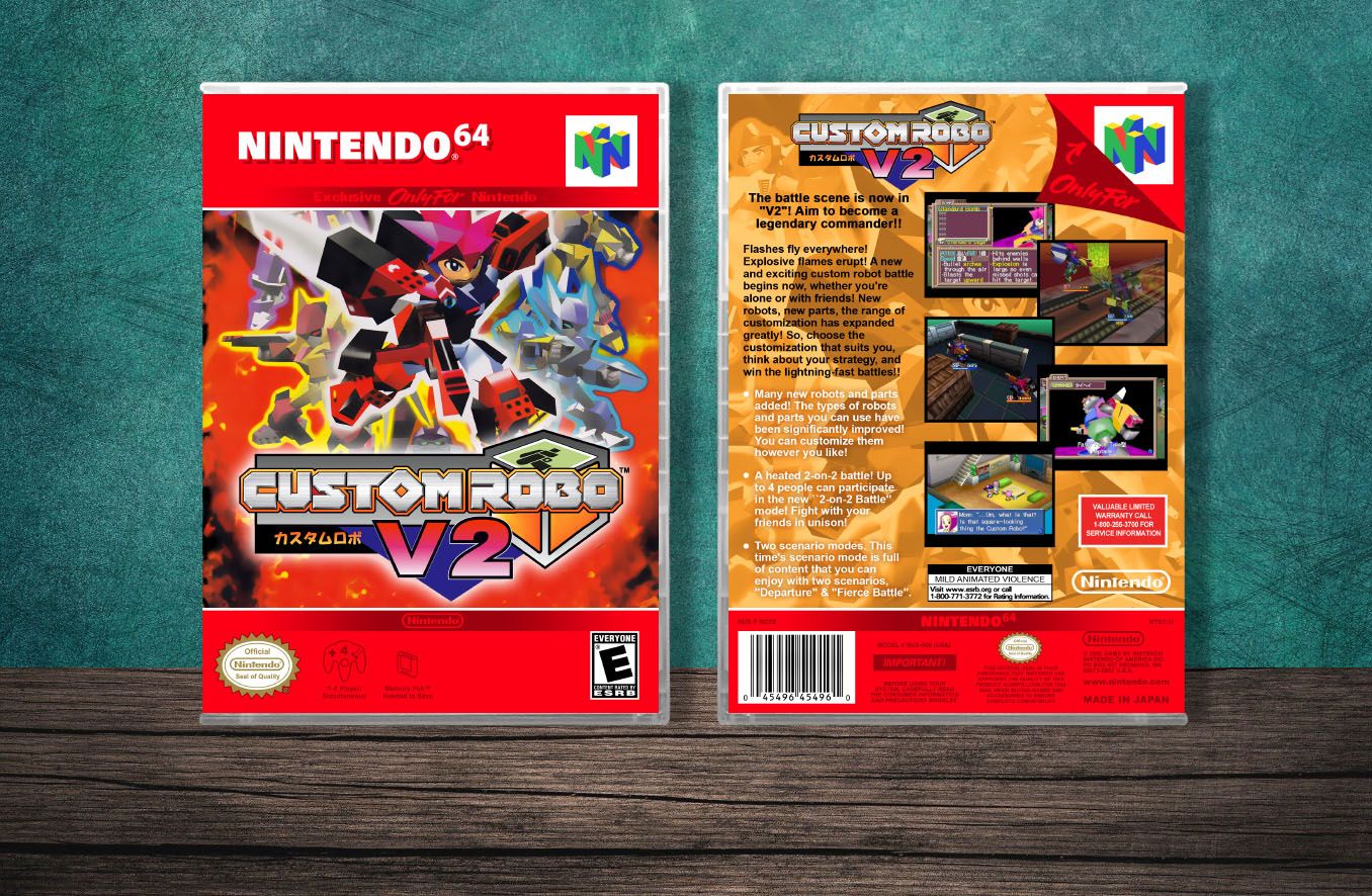 Custom Robo V2, Case Color: CLEAR (Transparent)