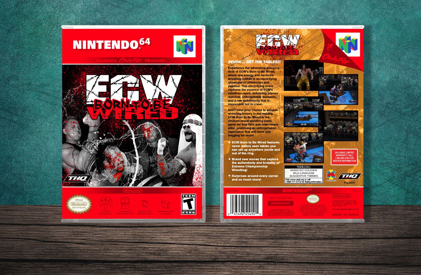 ECW Born to be Wired, Case Color: CLEAR (Transparent)