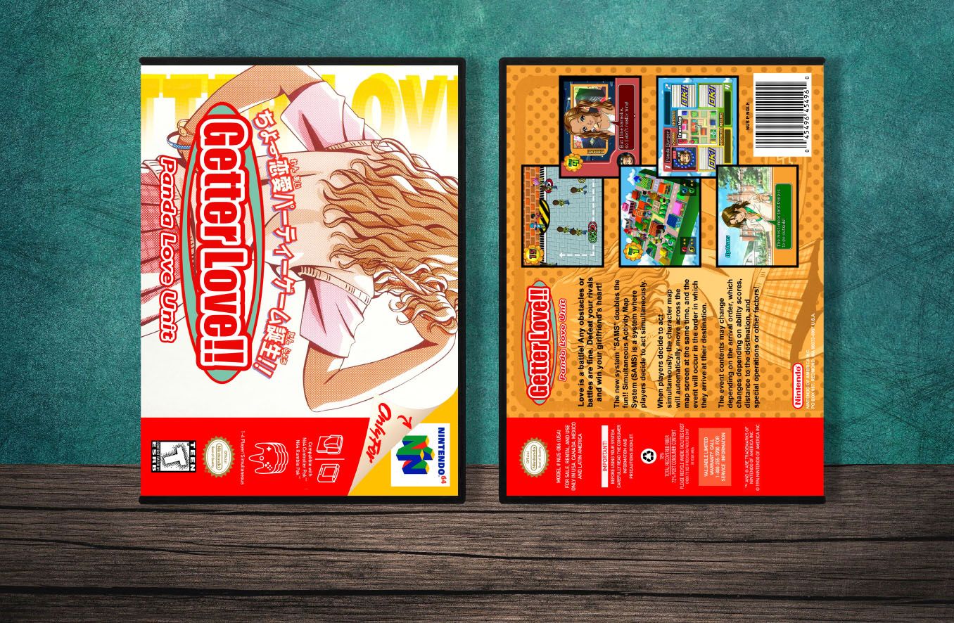 Getter Love!! Panda Love Unit, Case Color: DARK GREY (OEM DS CASE COLOR)