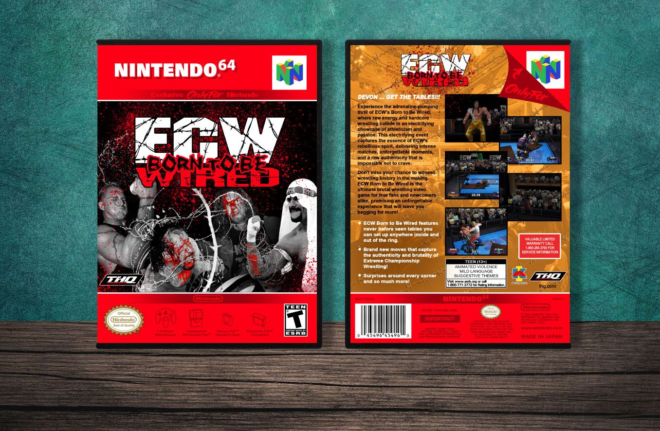ECW Born to be Wired, Case Color: DARK GREY (OEM DS CASE COLOR)