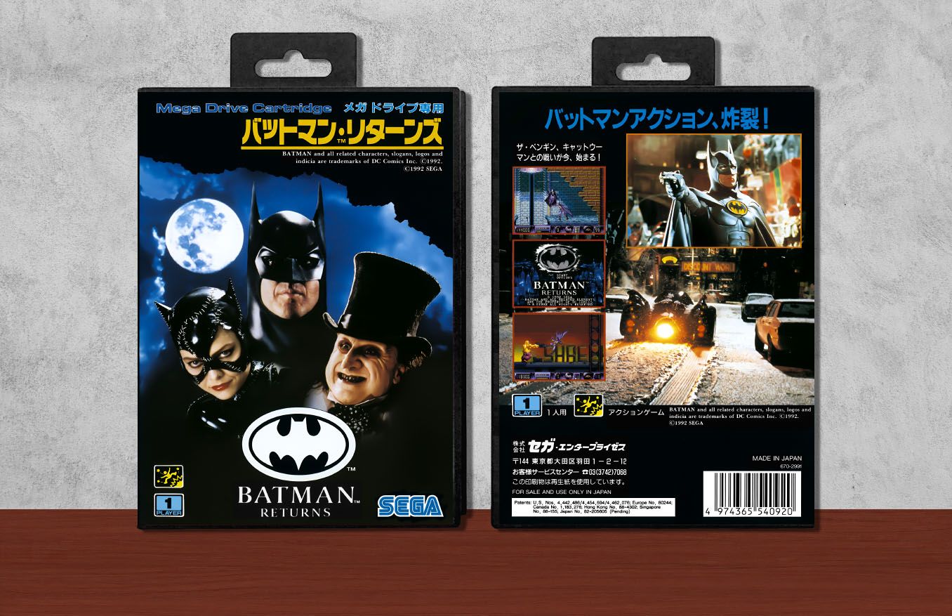 Batman Returns, Case Color: Black