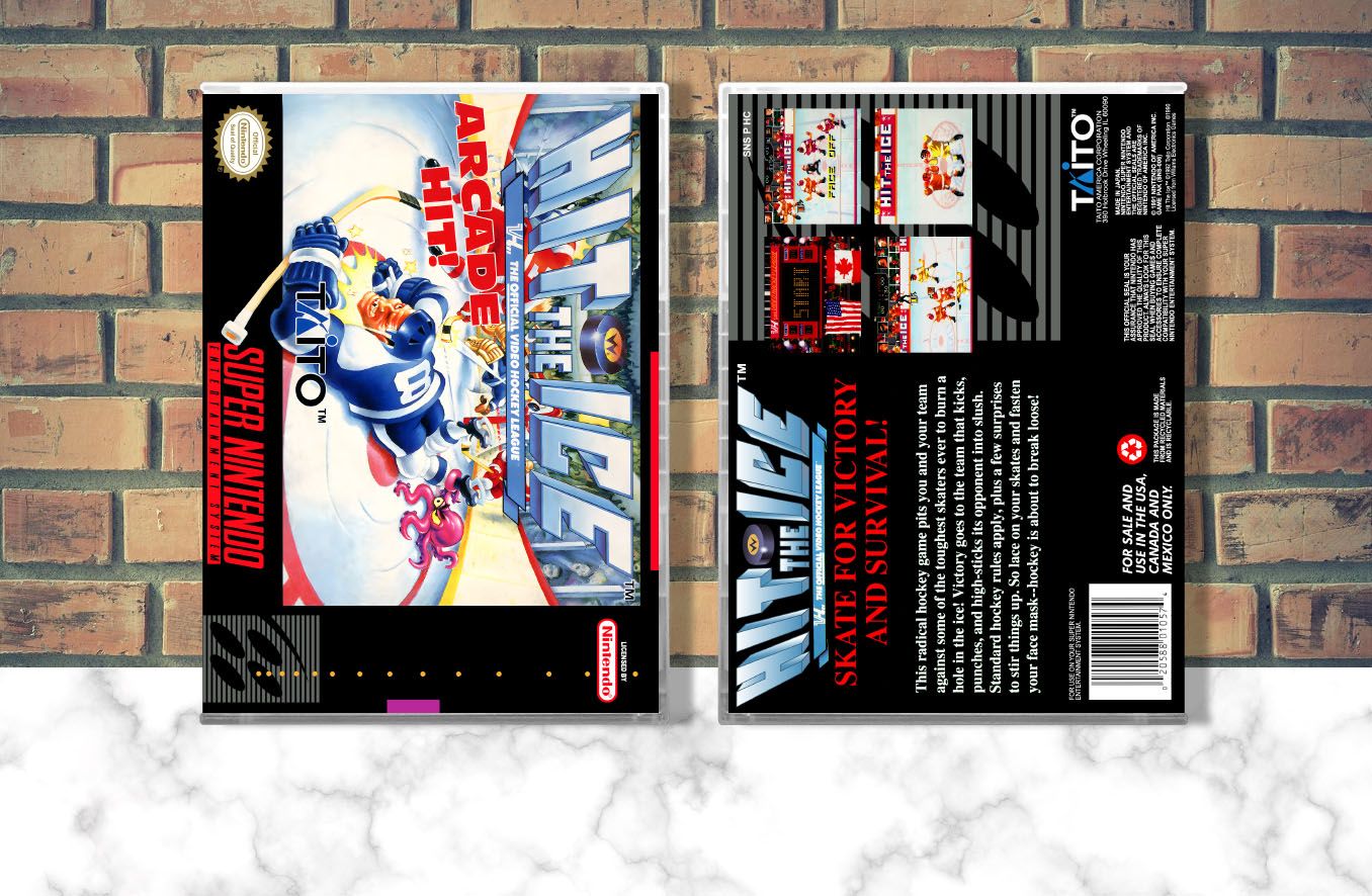 Hit the Ice, Case Color: CLEAR (Transparent)