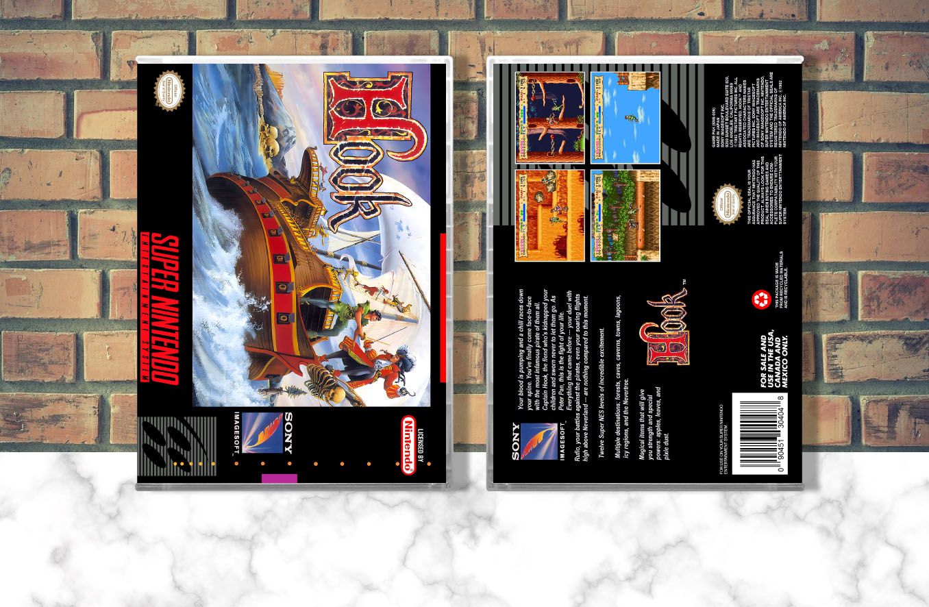 Hook, Case Color: CLEAR (Transparent)