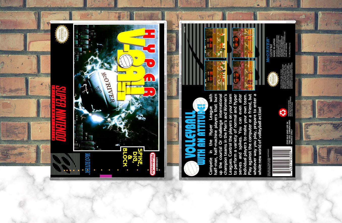 Hyper V-Ball, Case Color: CLEAR (Transparent)