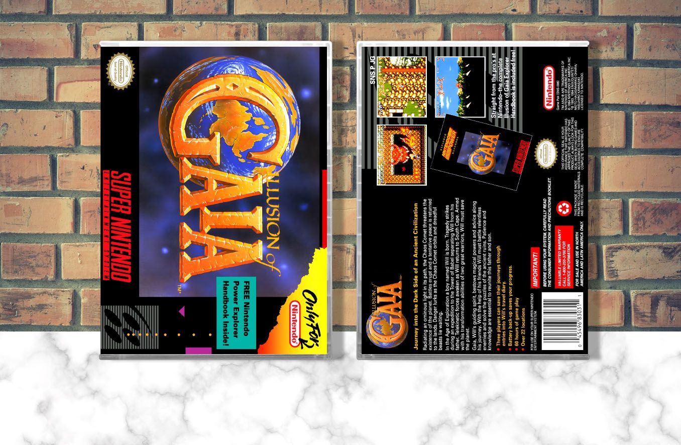 Illusion of Gaia, Case Color: CLEAR (Transparent)