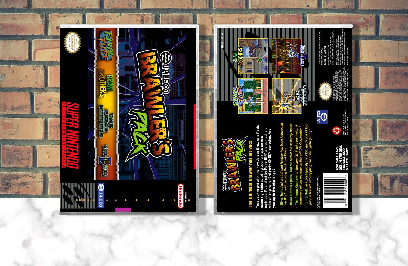 Jaleco Brawler&#39;s Pack, Case Color: CLEAR (Transparent)