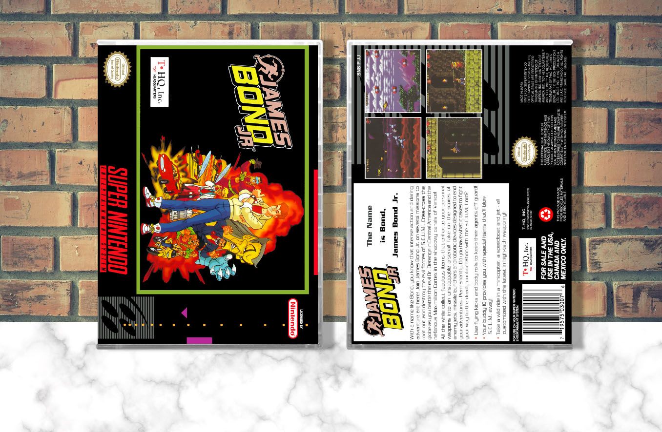 James Bond Jr., Case Color: CLEAR (Transparent)