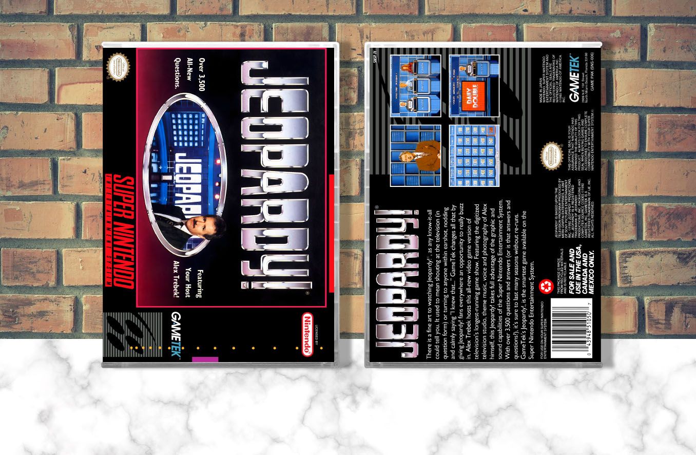 Jeopardy!, Case Color: CLEAR (Transparent)