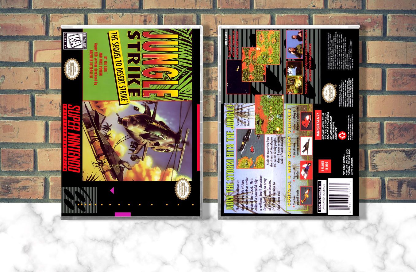 Jungle Strike, Case Color: CLEAR (Transparent)