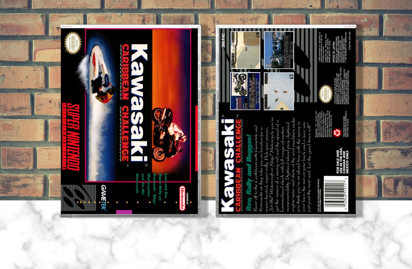 Kawasaki Caribbean Challenge, Case Color: CLEAR (Transparent)