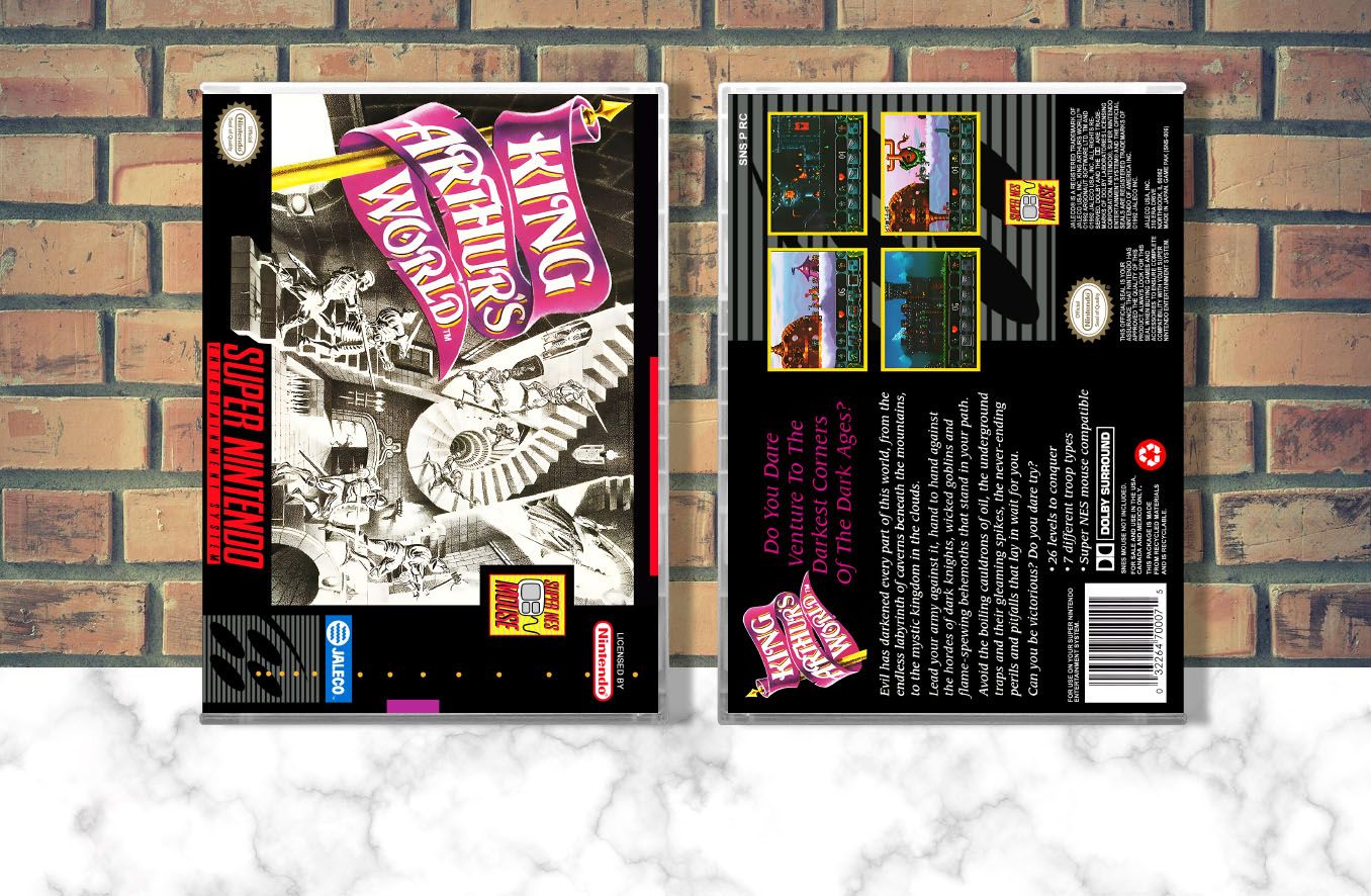 King Arthur&#39;s World, Case Color: CLEAR (Transparent)