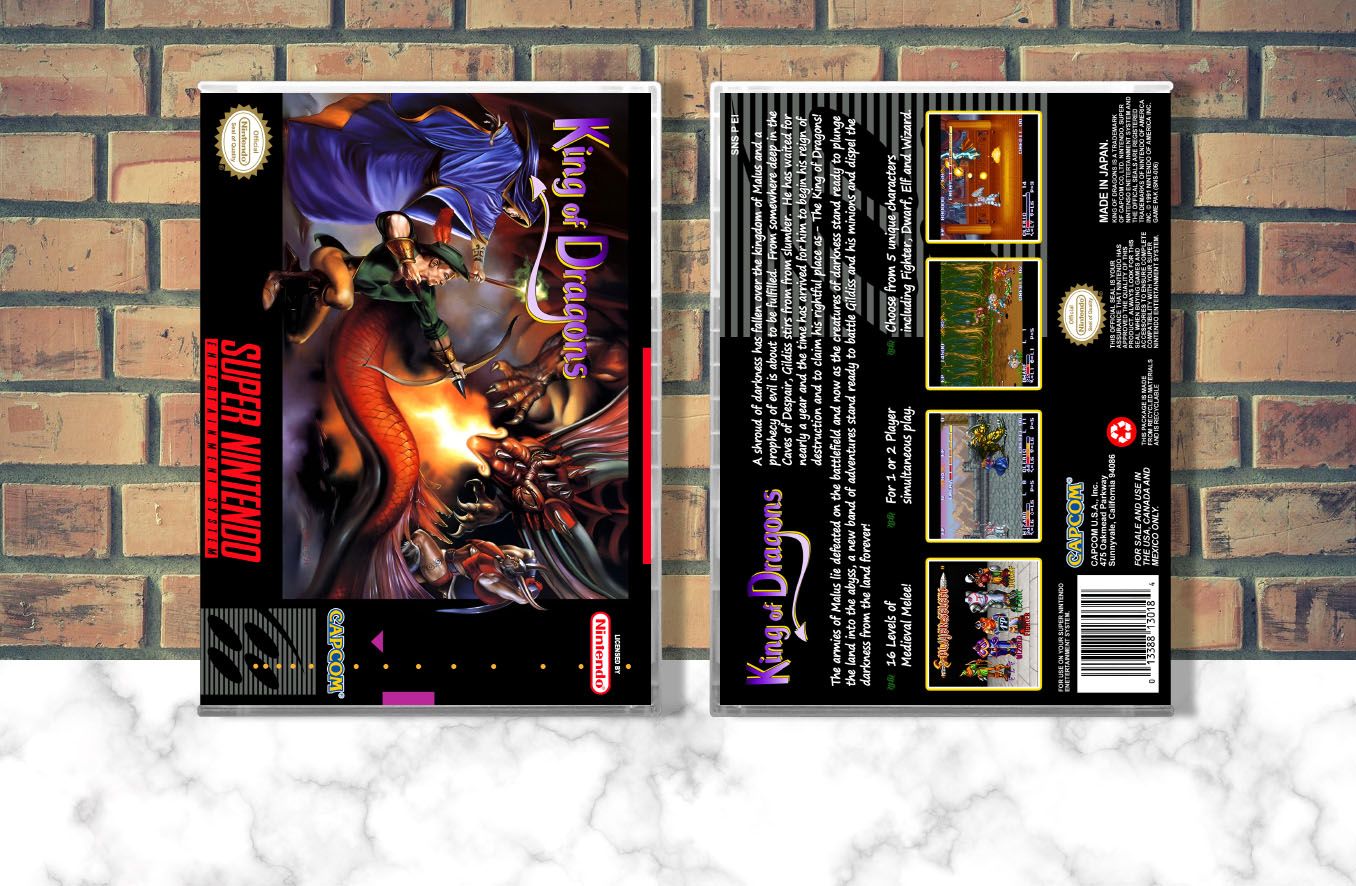 King of Dragons, The, Case Color: CLEAR (Transparent)