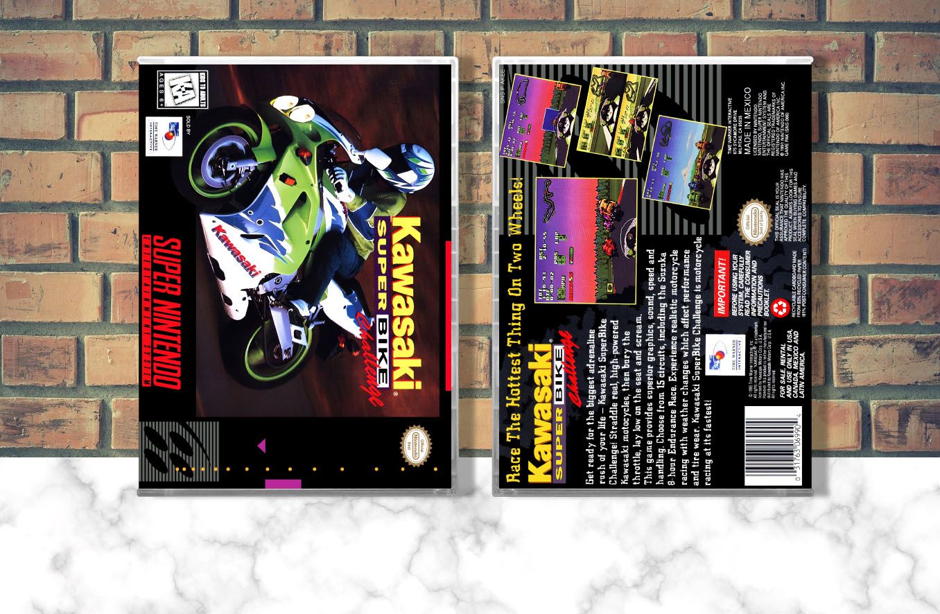 Kawasaki Superbike Challenge, Case Color: CLEAR (Transparent)