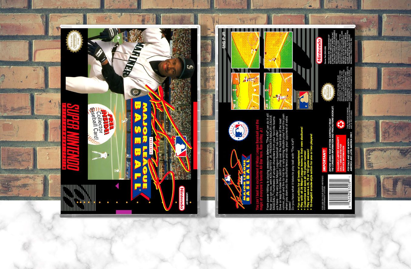 Ken Griffey Jr. Presents Major League Baseball, Case Color: CLEAR (Transparent)