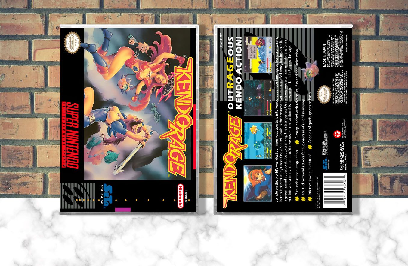 Kendo Rage, Case Color: CLEAR (Transparent)