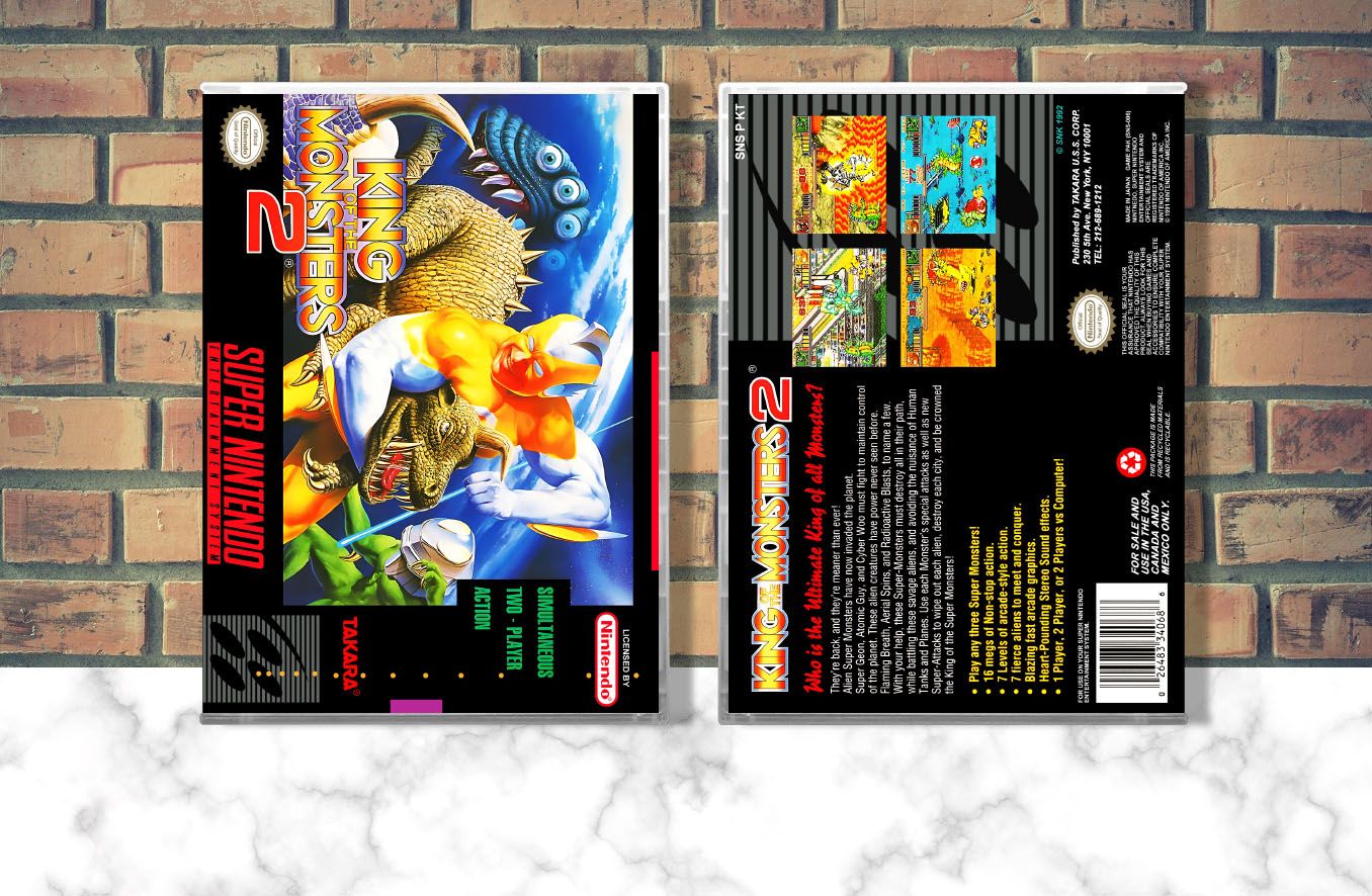 King of the Monsters 2: The Next Thing, Case Color: CLEAR (Transparent)