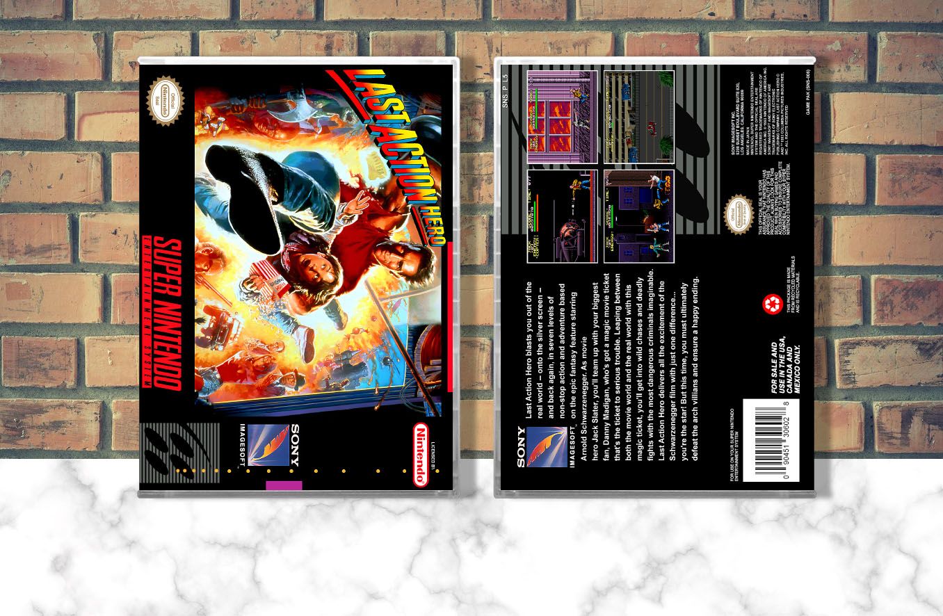 Last Action Hero, Case Color: CLEAR (Transparent)