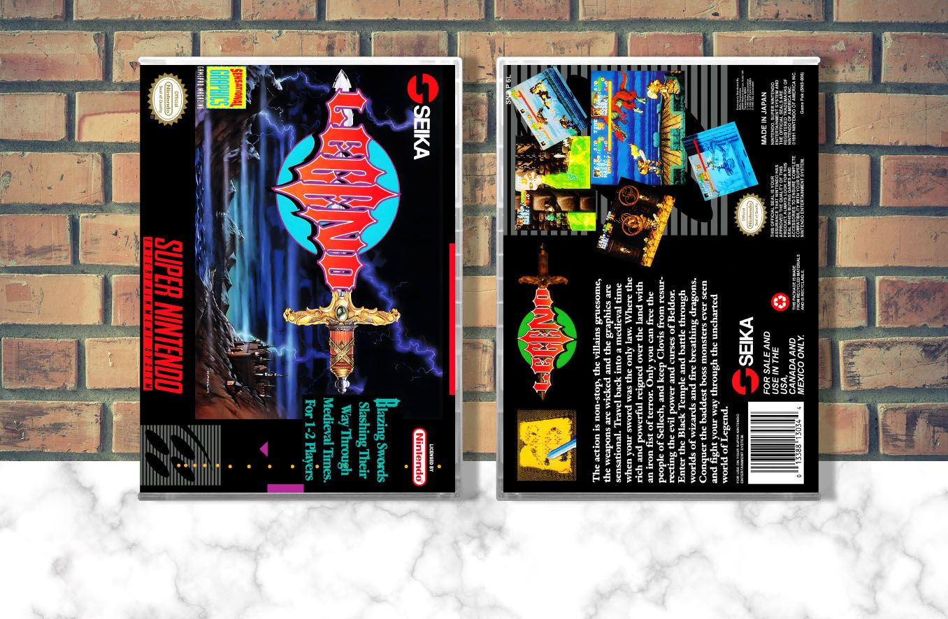 Legend, Case Color: CLEAR (Transparent)