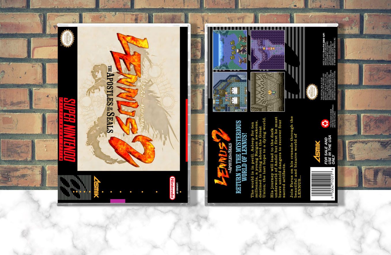 Lennus 2: The Apostles of the Seals, Case Color: CLEAR (Transparent)