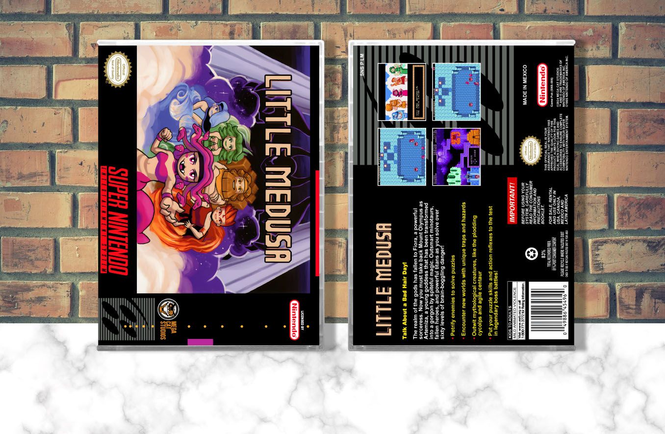 Little Medusa, Case Color: CLEAR (Transparent)