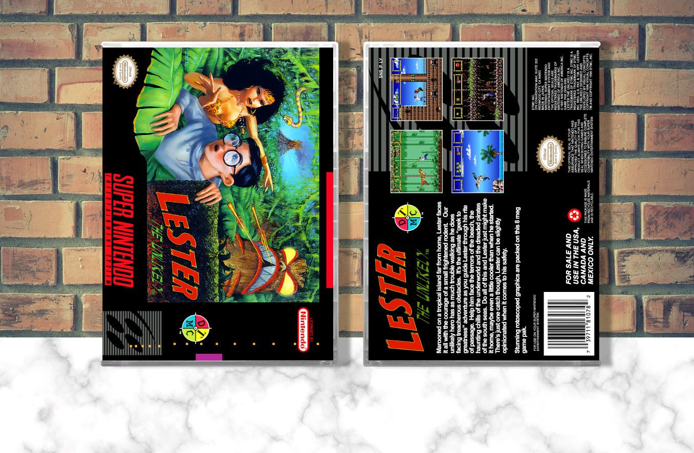 Lester the Unlikely, Case Color: CLEAR (Transparent)