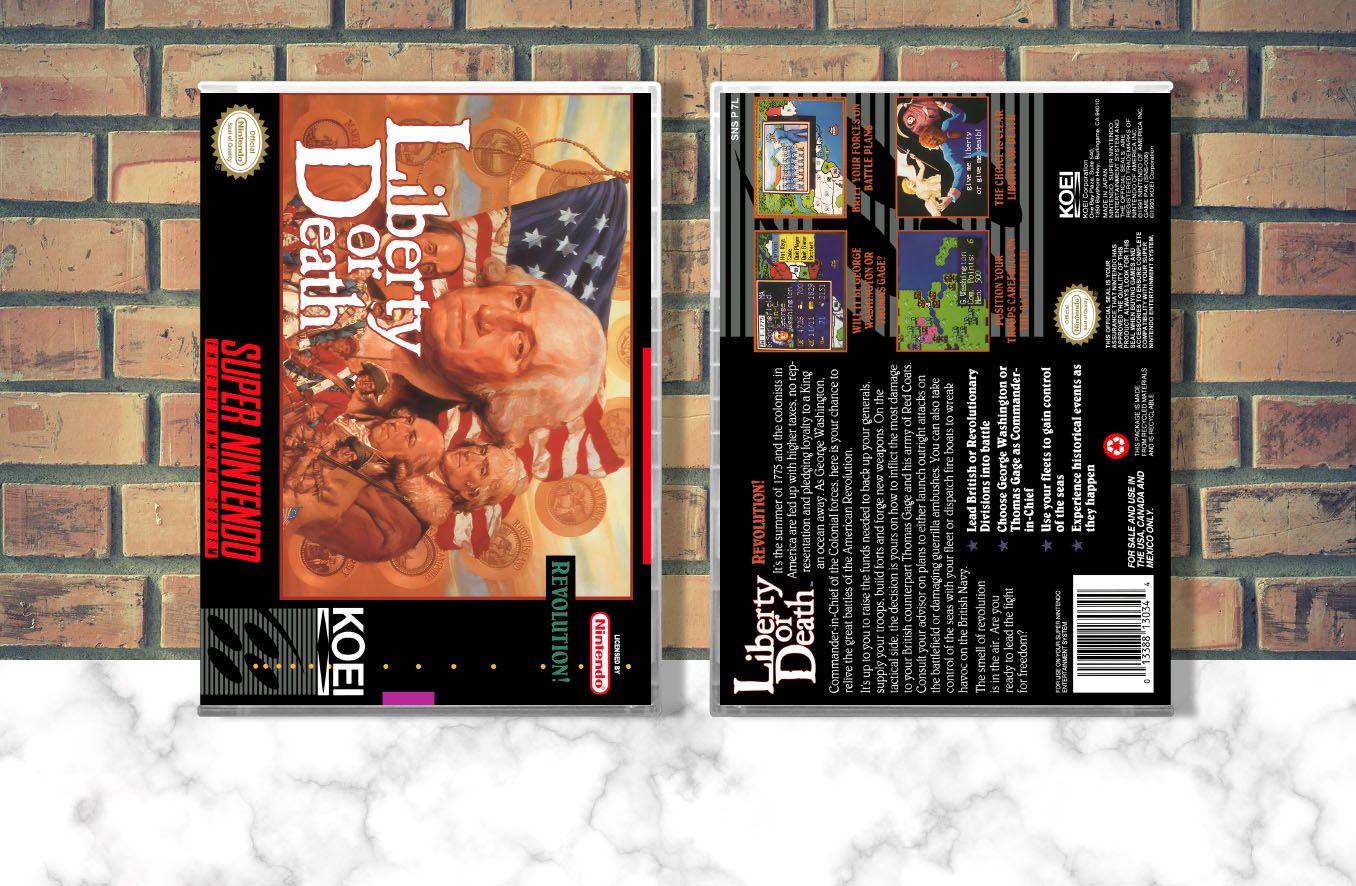 Liberty or Death, Case Color: CLEAR (Transparent)